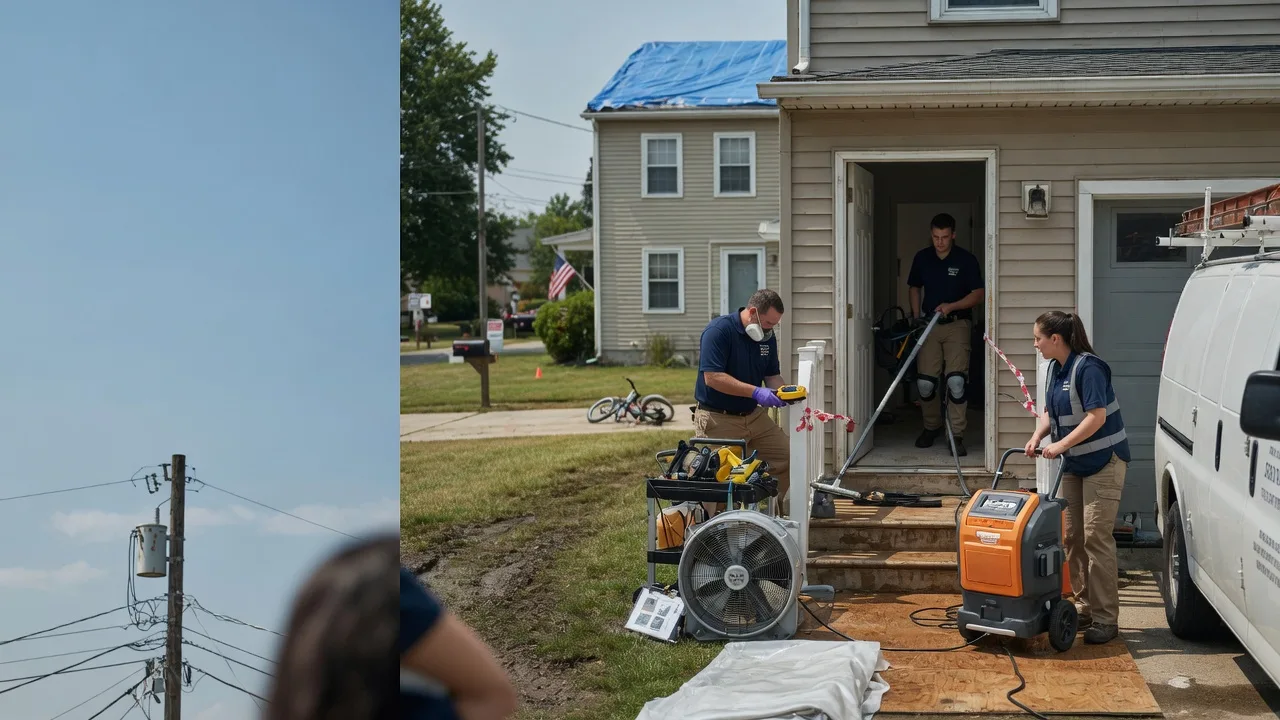 Water Damage Repair in Blum, TX near me
